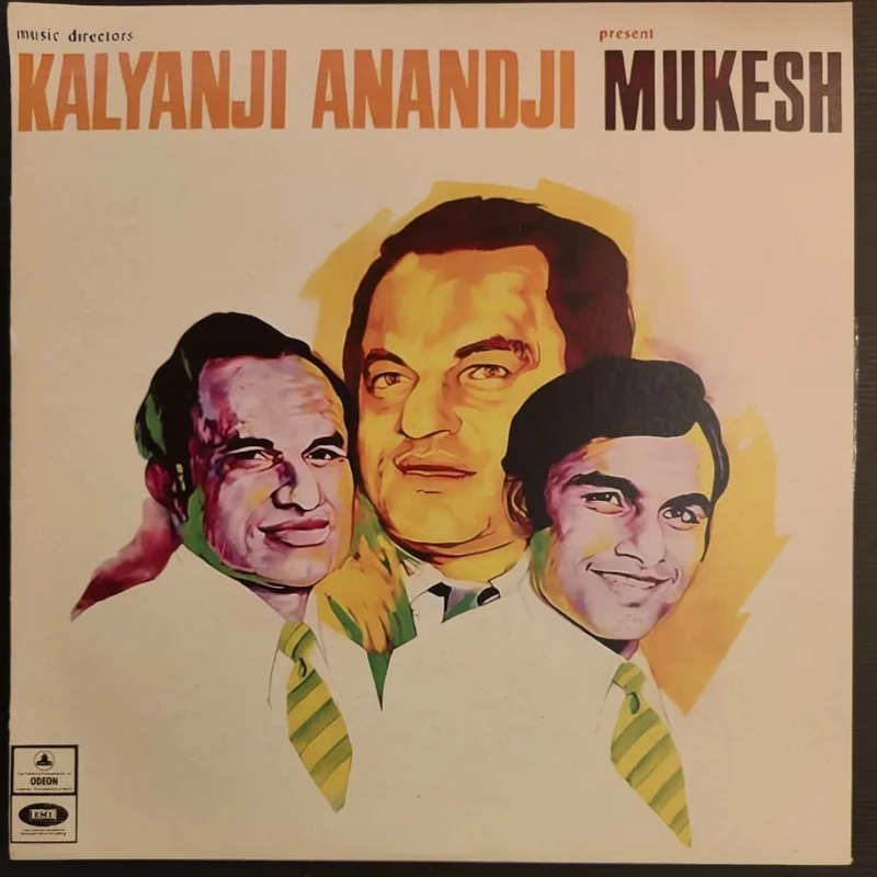 Kalyanji Anandji - Mukesh ( (Used Vinyl - VG+) NJ Marketplace