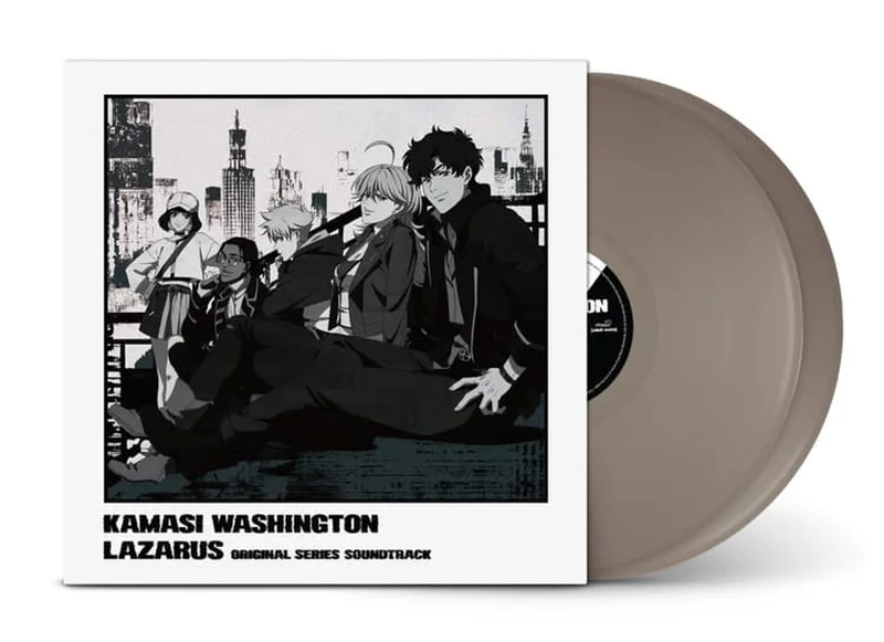 Kamasi Washington Lazarus - Adult Swim Original Series Soundtrack - Grey Vinyl - Sealed UK 2-LP vinyl set