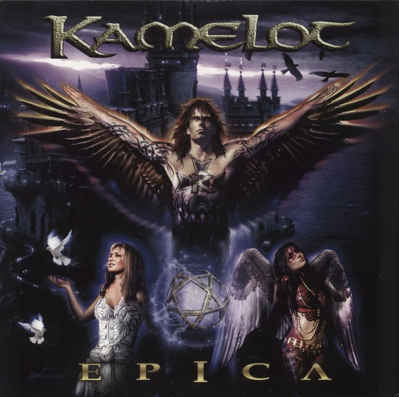 Kamelot Epica US Promo 2-LP vinyl set