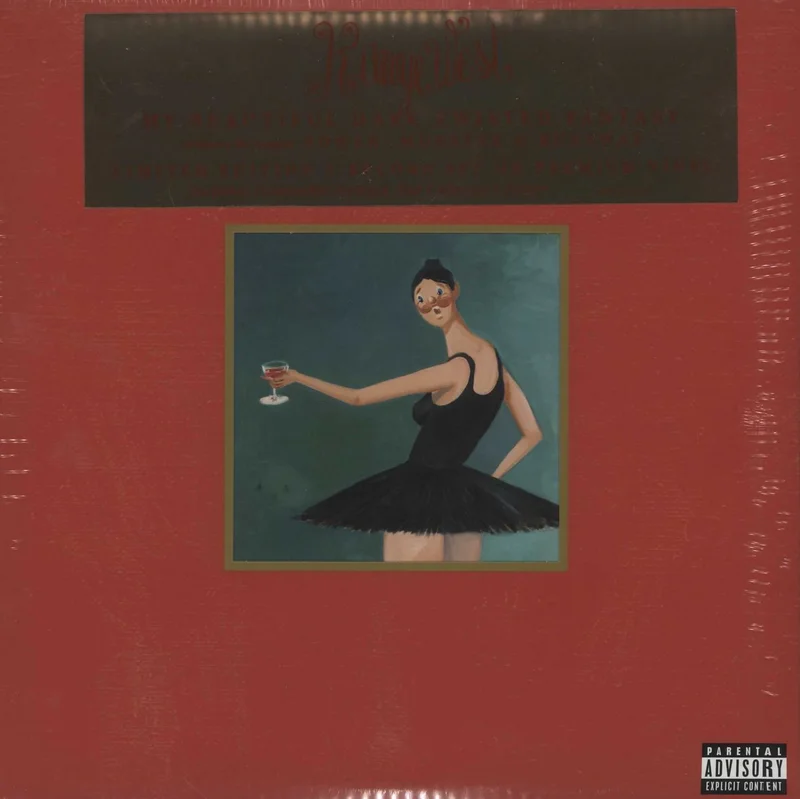 Kanye West My Beautiful Dark Twisted Fantasy - 180 Gram - Sealed UK 3-LP vinyl set