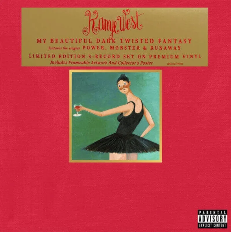 Kanye West My Beautiful Dark Twisted Fantasy (Compact Disc/Music CD) (Arrives in 21 Days)