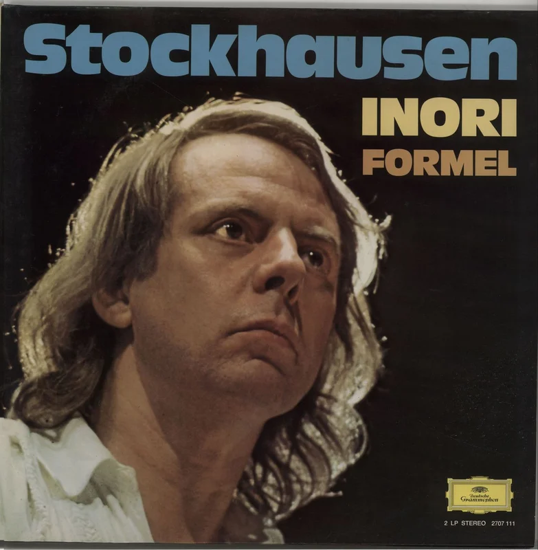 Karlheinz Stockhausen Inori / Formel German 2-LP vinyl set