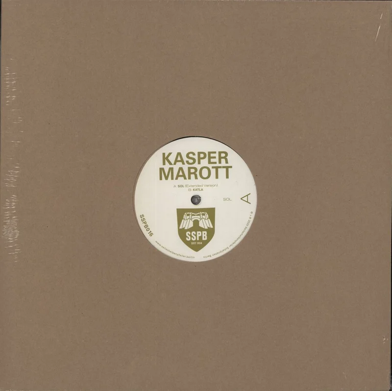 Kasper Marott Sol EP - 180gm German 12" vinyl