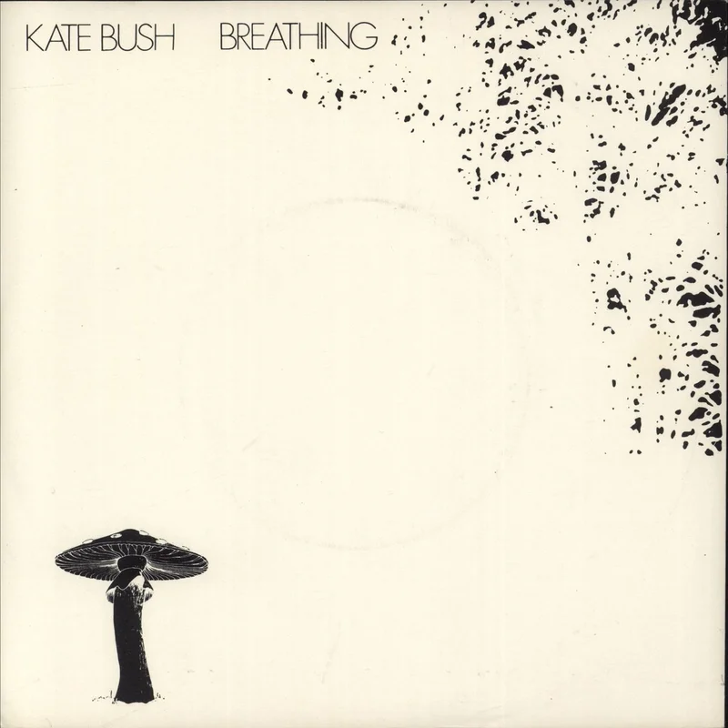 Kate Bush Breathing - White Slv German 7" vinyl
