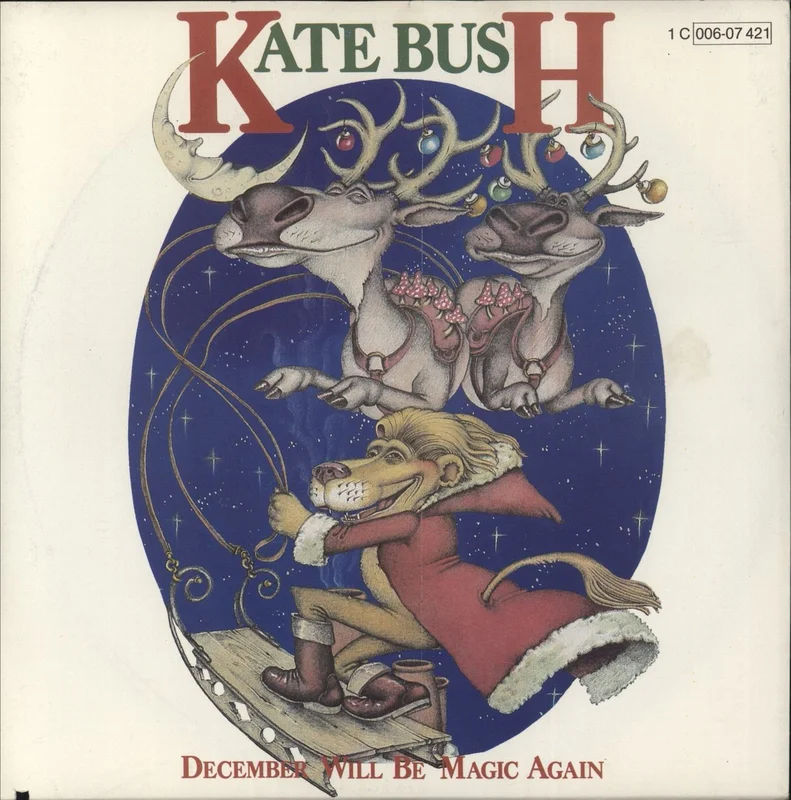 Kate Bush December Will Be Magic Again German 7" vinyl