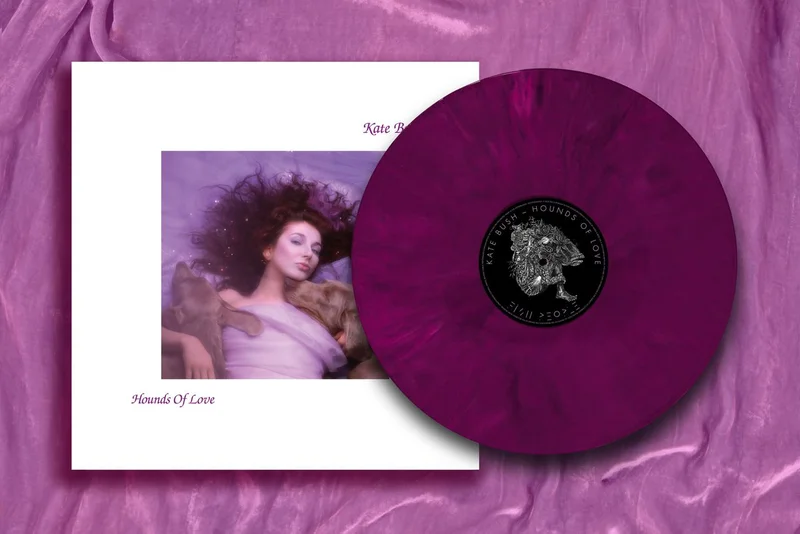 Kate Bush Hounds Of Love - Purple Vinyl 180 Gram + Hype Sticker UK Vinyl LP