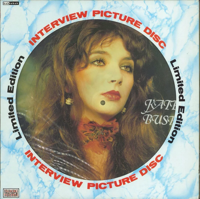 Kate Bush Interview Picture Disc - P/S UK Picture disc LP