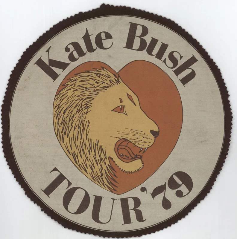 Kate Bush Lionheart Patch UK Memorabilia
