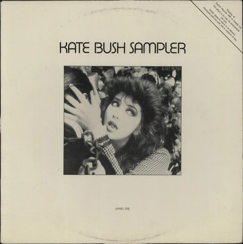 Kate Bush Sampler - EX Canadian Promo Vinyl LP