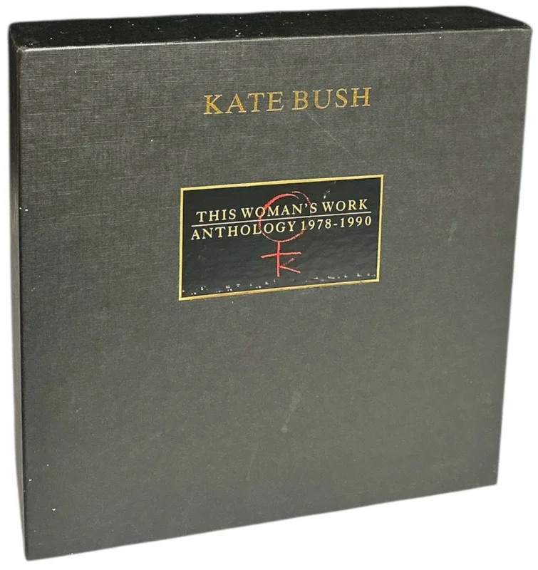 Kate Bush This Woman's Work + Stickers, Badge & Bag UK Vinyl box set