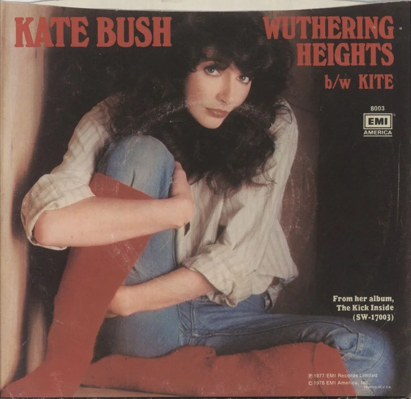 Kate Bush Wuthering Heights US Promo 7" vinyl