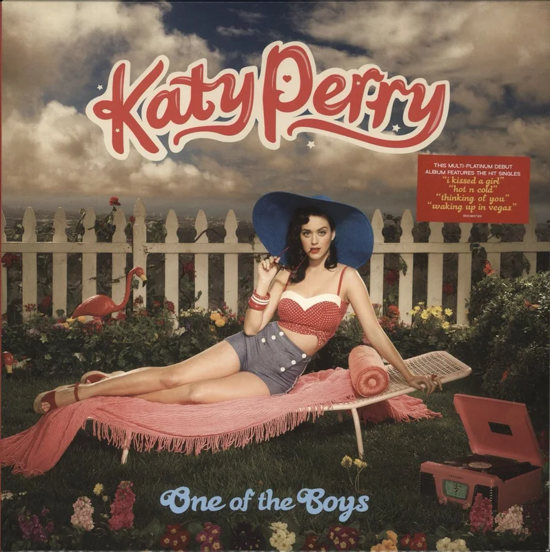 Katy Perry One Of The Boys: 15th Anniversary - Black Vinyl UK Vinyl LP