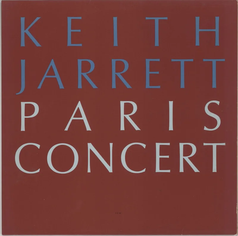 Keith Jarrett Paris Concert German Vinyl LP
