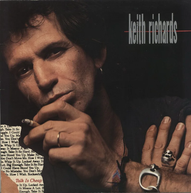 Keith Richards Talk Is Cheap - EX US Vinyl LP