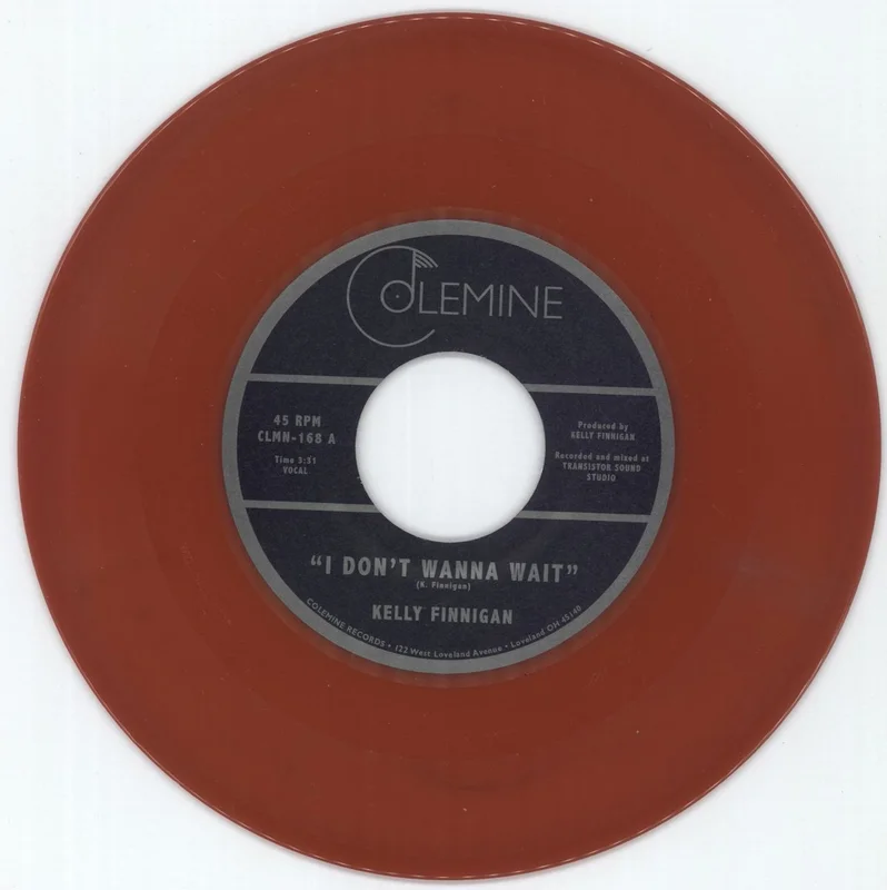 Kelly Finnigan I Don't Wanna Wait - Random Colour Vinyl US 7" vinyl