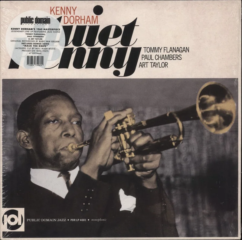 Kenny Dorham Quiet Kenny - Shrink UK Vinyl LP