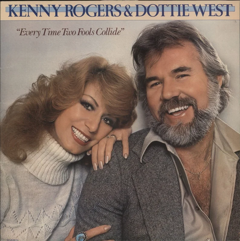 Kenny Rogers & The First Edition Every Time Two Fools Collide UK Vinyl LP