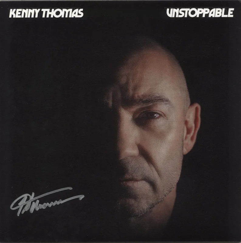Kenny Thomas Unstoppable - Clear Vinyl UK Vinyl LP