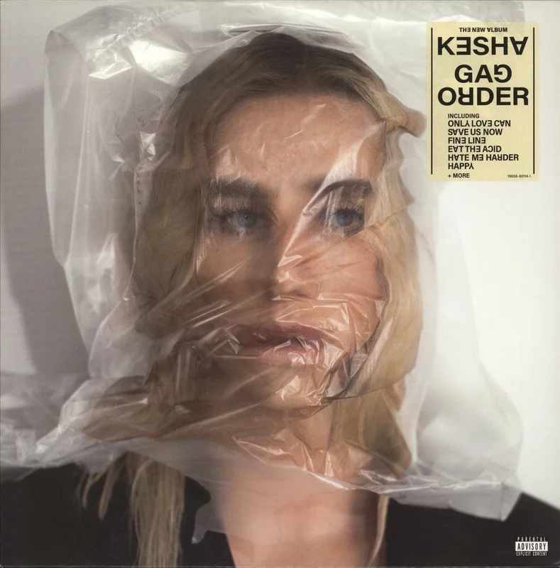 Kesha Gag Order - Bone White Vinyl UK Vinyl LP