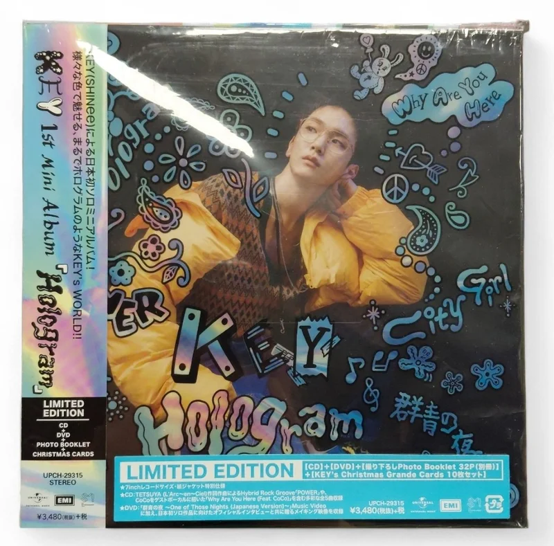 Key Hologram Japanese 2-disc CD/DVD set