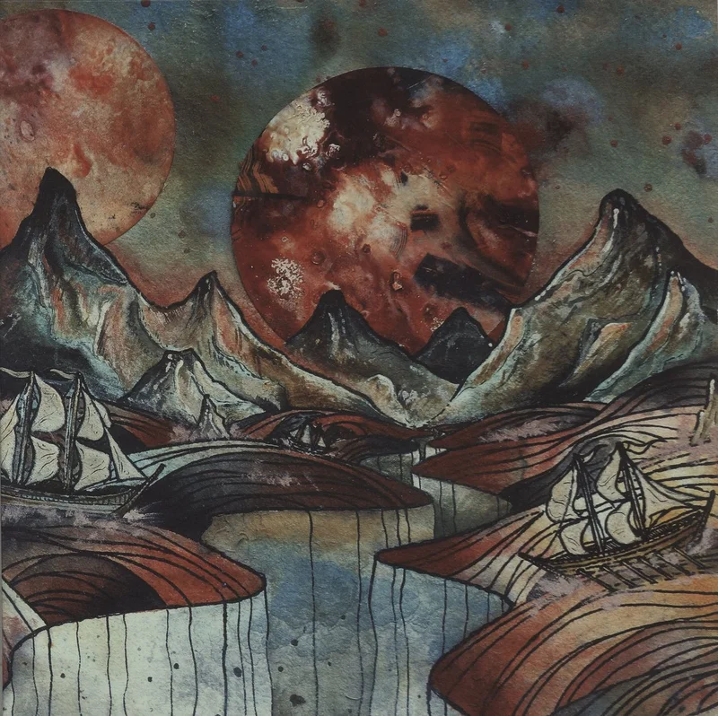 Khan (Stoner Rock) Vale - Deimos & Phobos Vinyl Australian 2-LP vinyl set