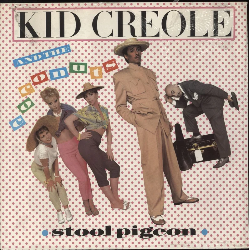 Kid Creole & The Coconuts Stool Pigeon - Shrink UK 12" vinyl