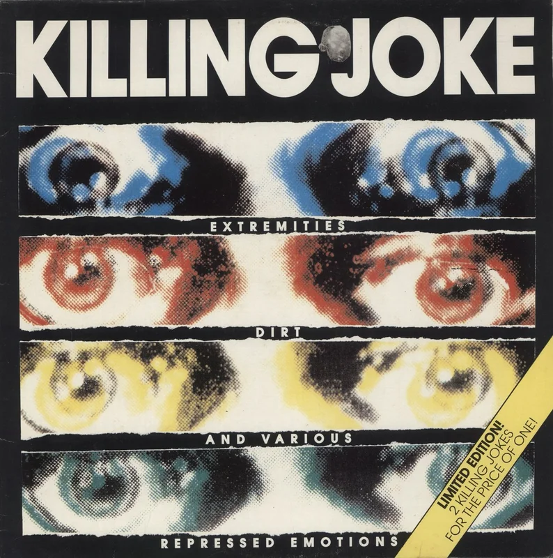Killing Joke Extremities, Dirt And Various Repressed Emotions - VG German 2-LP vinyl set