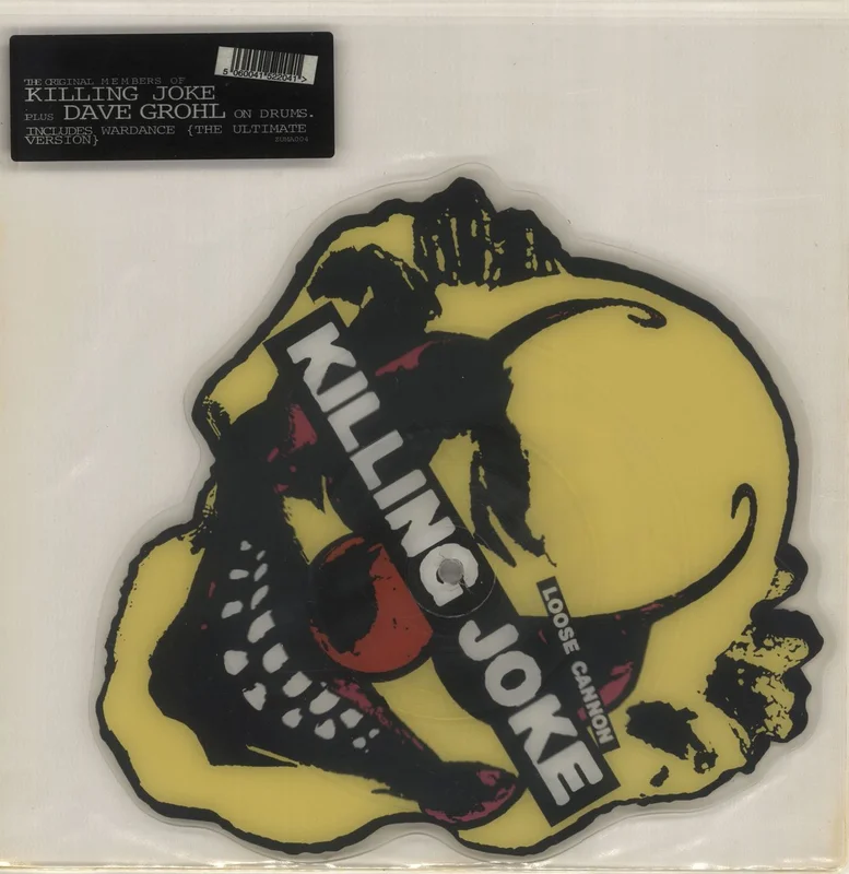 Killing Joke Loose Cannon UK Shaped picture disc