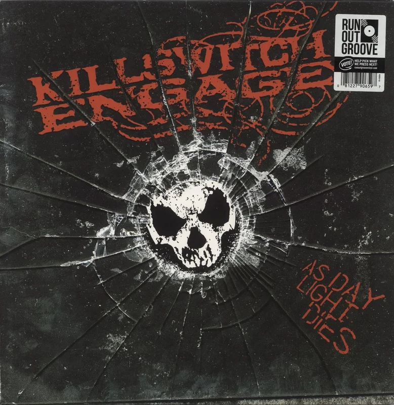 Killswitch Engage As Daylight Dies - Red Translucent with Black Smoke Vinyl US 2-LP vinyl set