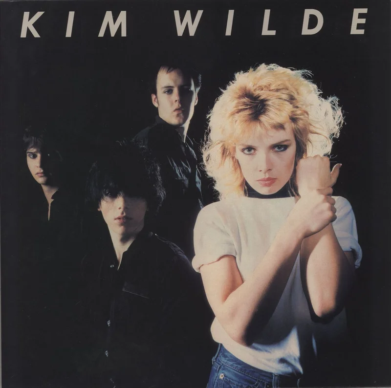 Kim Wilde Kim Wilde - Clear With Black Splatter UK Vinyl LP