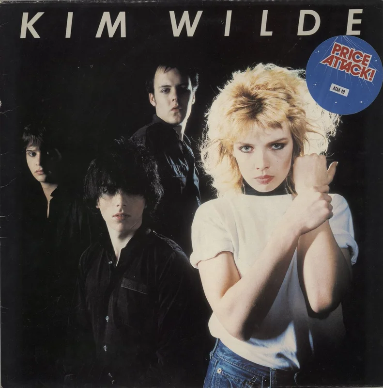 Kim Wilde Kim Wilde - Price Attack sticker UK Vinyl LP