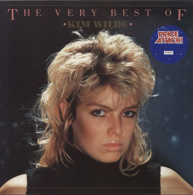 Kim Wilde The Very Best Of - Price Attack sticker UK Vinyl LP