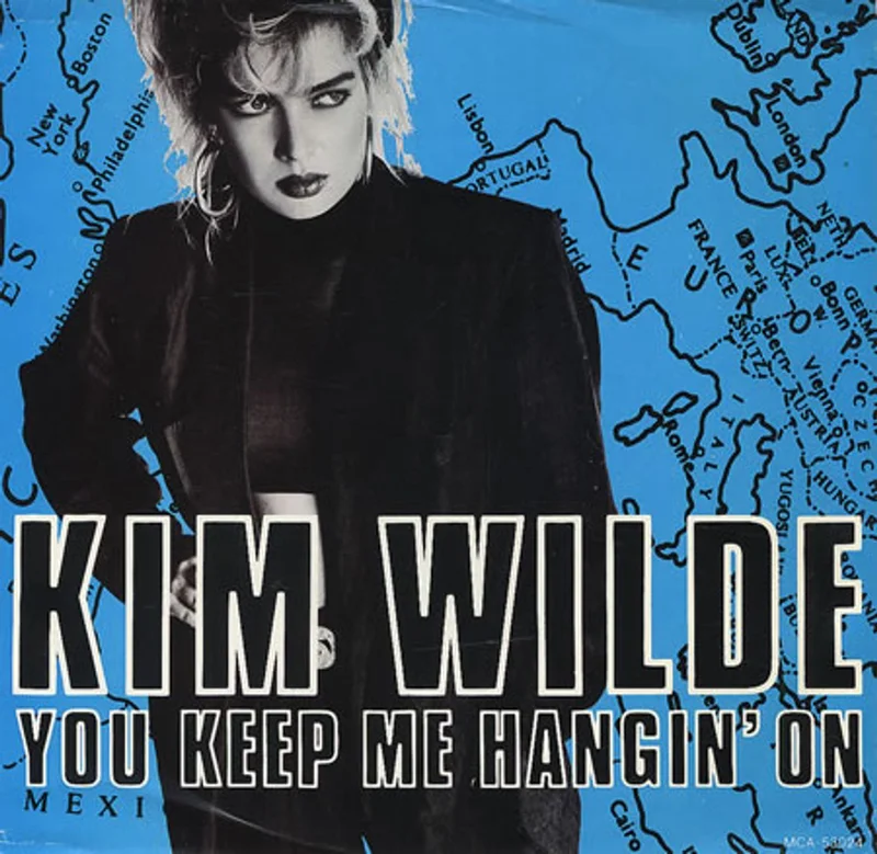 Kim Wilde You Keep Me Hangin' On US Promo 7" vinyl