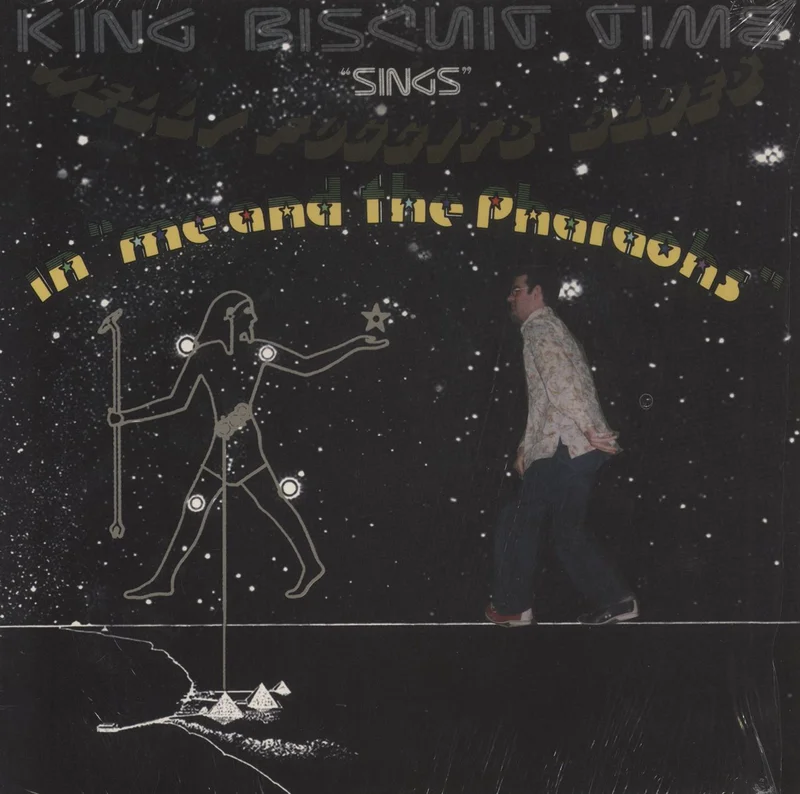 King Biscuit Time Sings Nelly Foggits Blues In 'Me And The Pharaohs' UK 12" vinyl