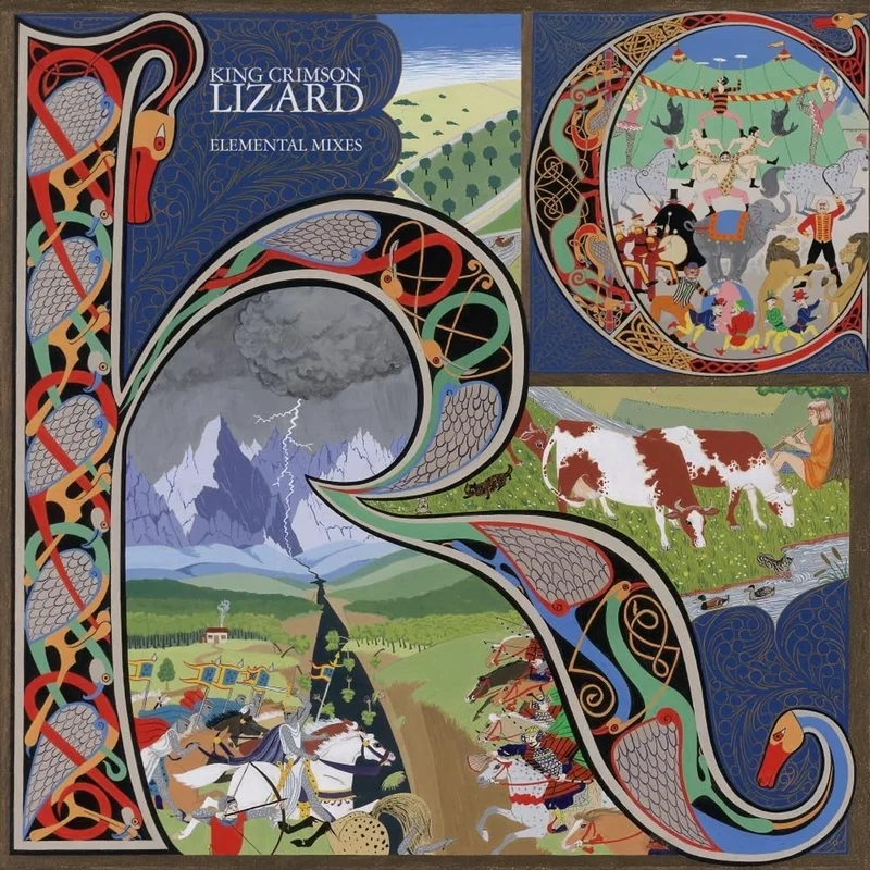 King Crimson Lizard (Elemental Mix) - 200 Gram Super-Heavyweight Vinyl - Sealed UK Vinyl LP