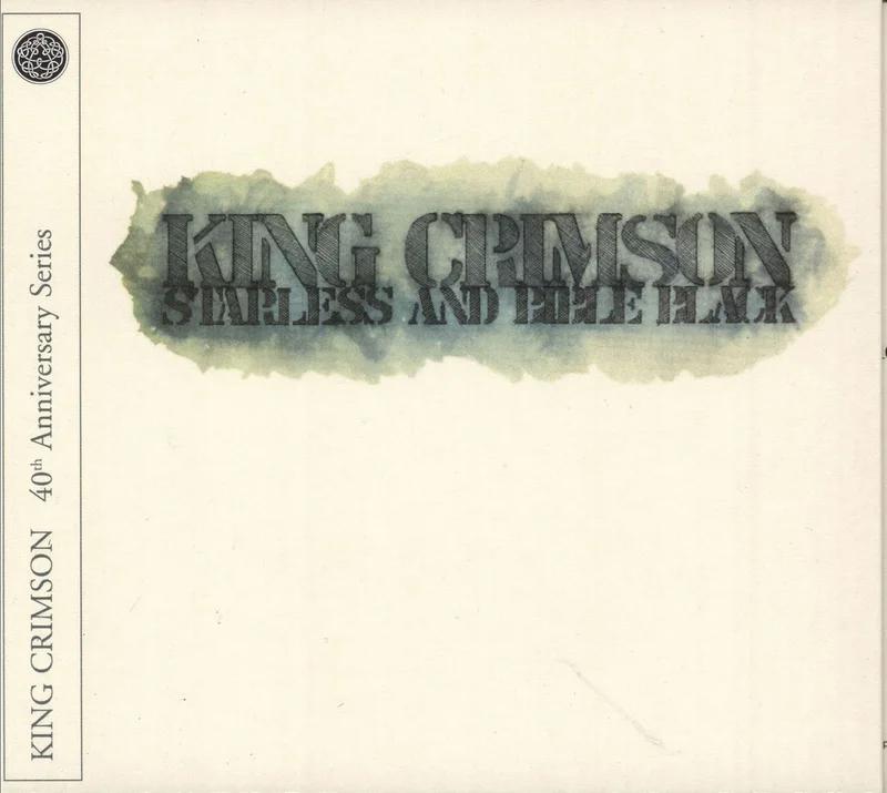 King Crimson Starless and Bible Black - 40th Anniversary UK 2-disc CD/DVD set