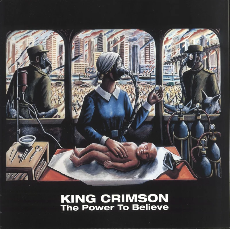King Crimson The Power To Believe - 200gm Vinyl UK 2-LP vinyl set