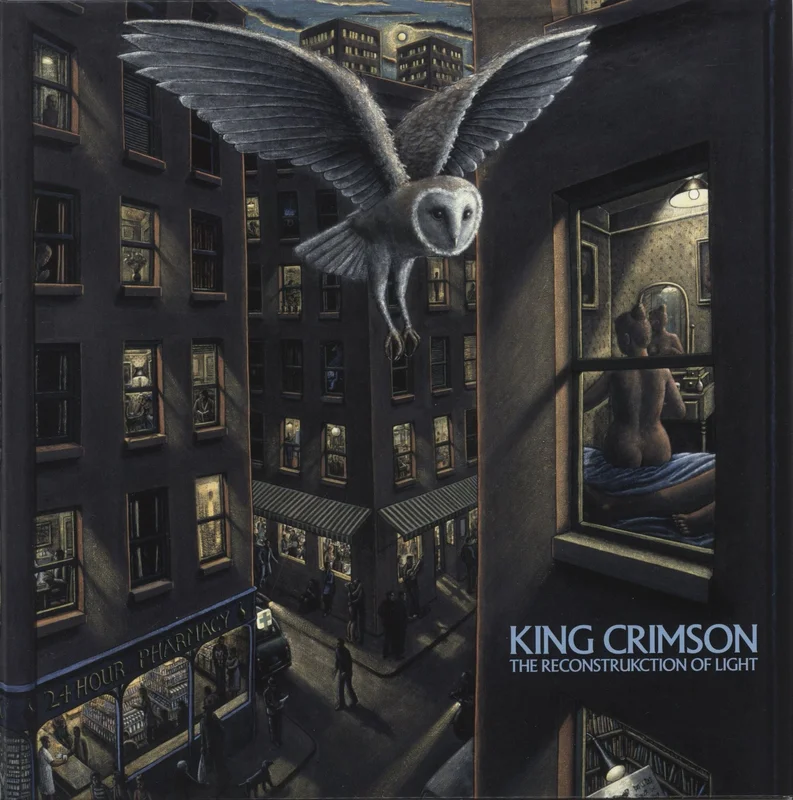 King Crimson The ReconstruKction of Light - 200gm Vinyl UK 2-LP vinyl set