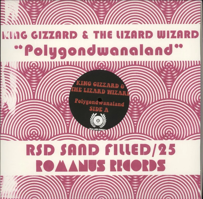 King Gizzard And The Lizard Wizard Polygondwanaland - RSD 2019 - Sand Filled Vinyl US Vinyl LP