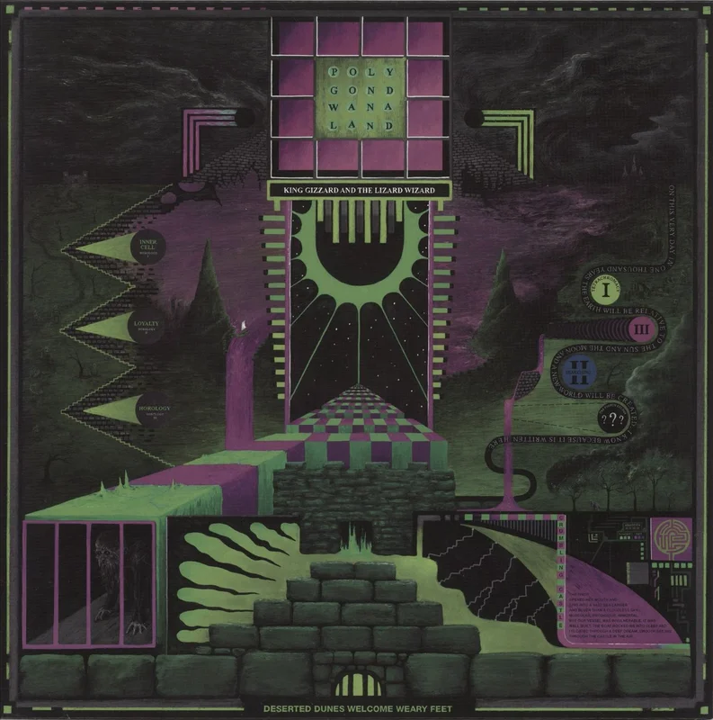 King Gizzard And The Lizard Wizard Polygondwanaland -  'Third Quarter' Vinyl Australian Vinyl LP