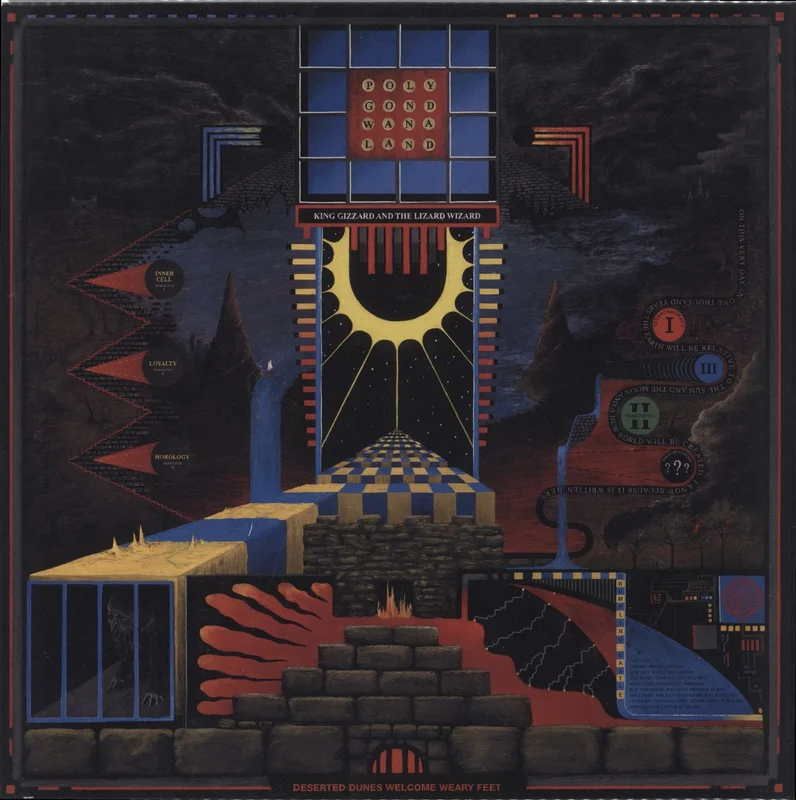 King Gizzard And The Lizard Wizard Polygondwanaland UK Vinyl LP