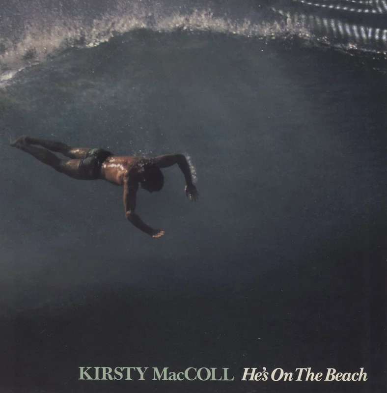 Kirsty MacColl He's On The Beach UK 12" vinyl