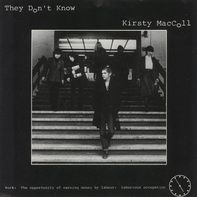 Kirsty MacColl They Don't Know UK Promo 7" vinyl