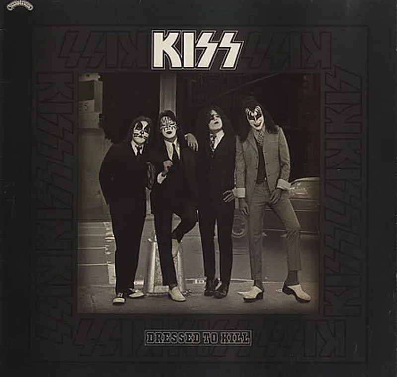 Kiss Dressed To Kill - Red vinyl UK Vinyl LP