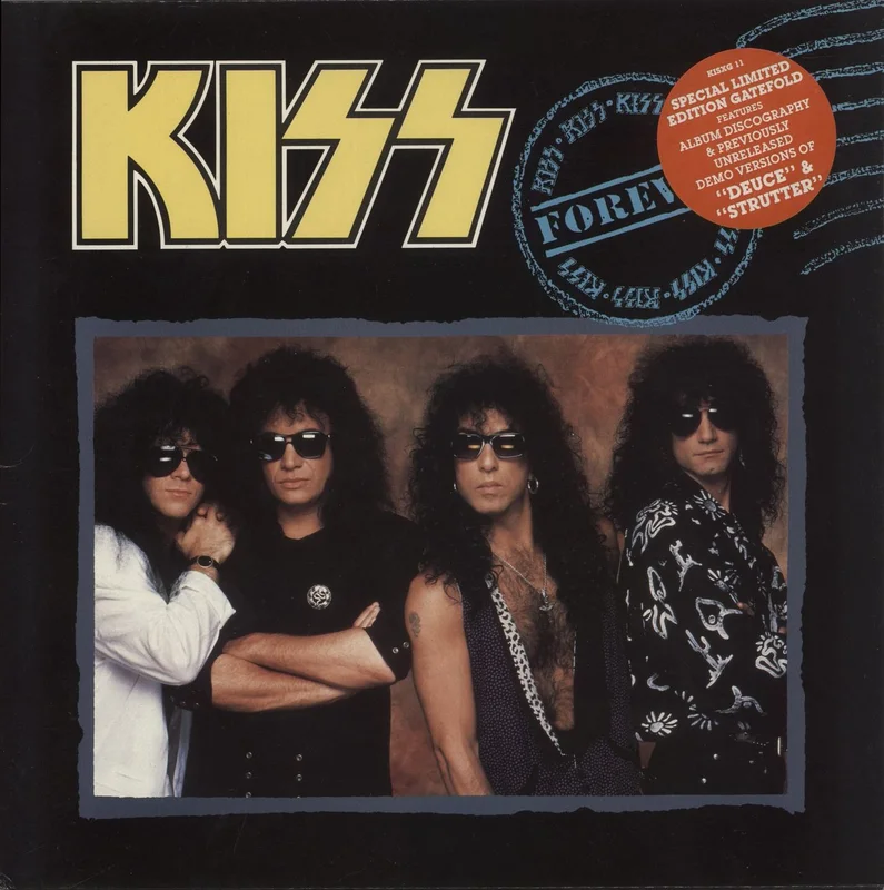 Kiss Forever UK 12" vinyl