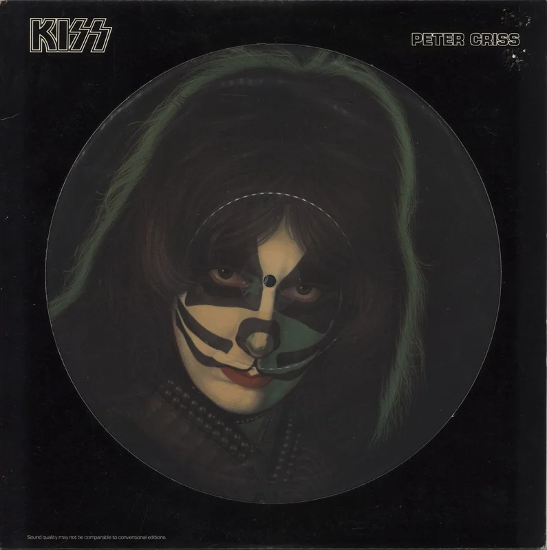 Kiss Peter Criss US Picture disc LP