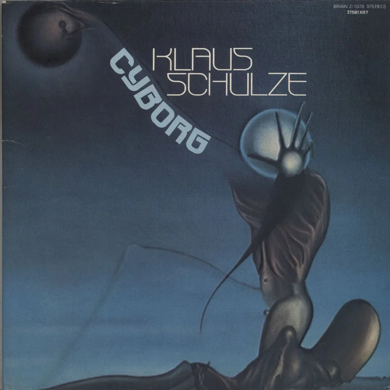 Klaus Schulze Cyborg Belgian 2-LP vinyl set