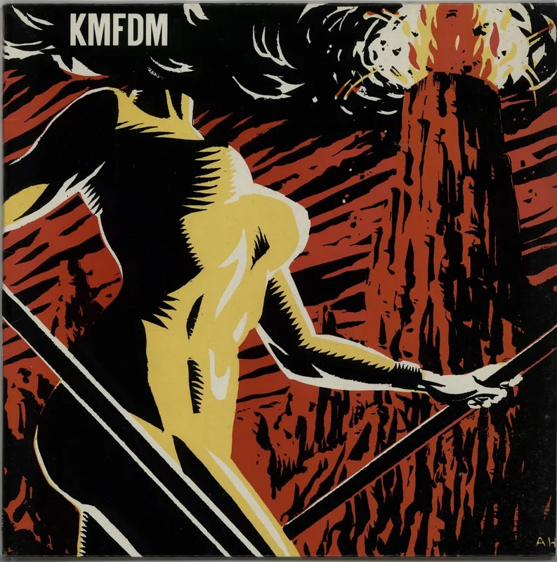 KMFDM Don't Blow Your Top UK Vinyl LP