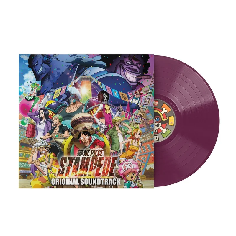 Kohei Tanaka One Piece: Stampede - Violet Coloured Vinyl - Sealed UK Vinyl LP