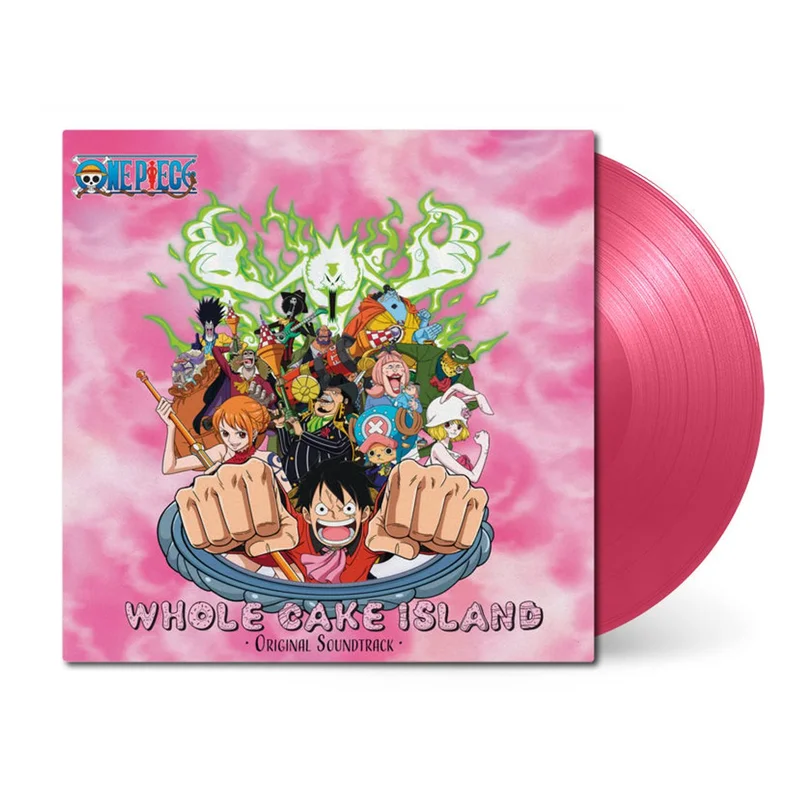 Kohei Tanaka One Piece: Whole Cake Island - Pink Vinyl - Sealed UK Vinyl LP